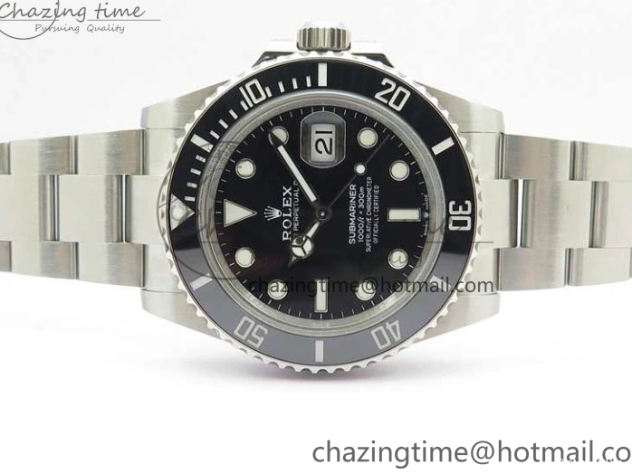 0407 Packable Submariner 41mm 126610 LN BP Maker Black Dial on SS Bracelet A 2612